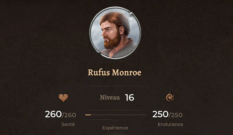 Niveau du personnage dans Corsairs Legacy