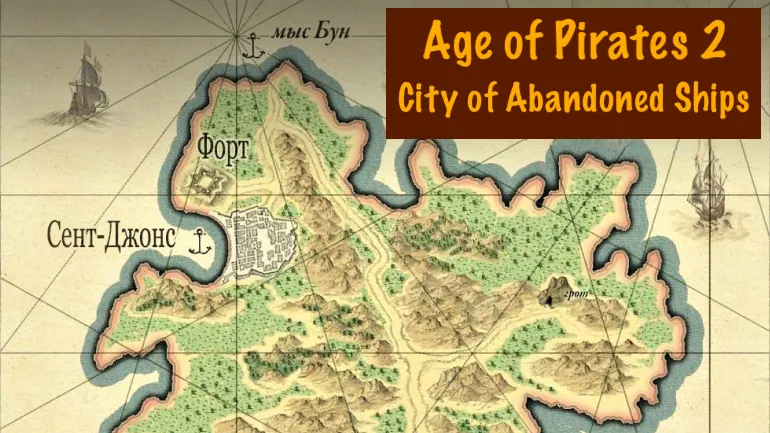 Archipel-Karten für Age of Pirates 2: City of Abandoned Ships Archipel-Karten für Age of Pirates 2: City of Abandoned Ships