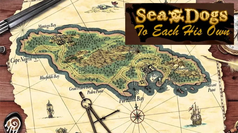 Sea Dogs: To Each His Own——群岛地图。岛屿水域边界Mod