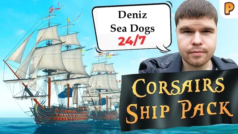 Corsairs Ship Pack. Yapımcının kendi mod paketi hakkındaki görüşü. Röportajın ilk bölümü