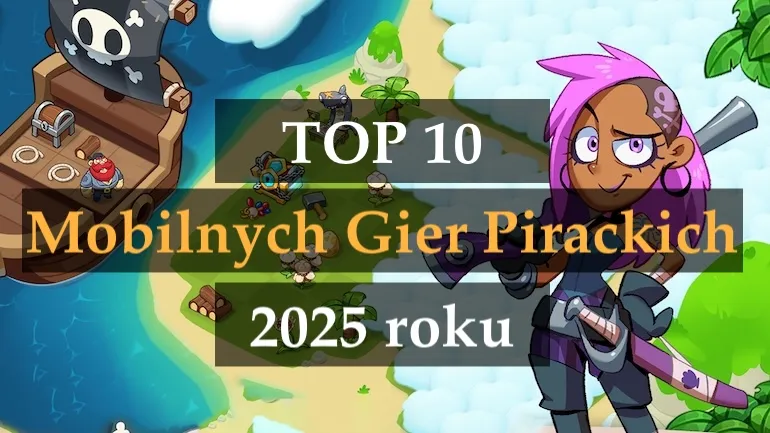 Top 10 mobilnych gier pirackich, w które warto zagrać w 2025 roku