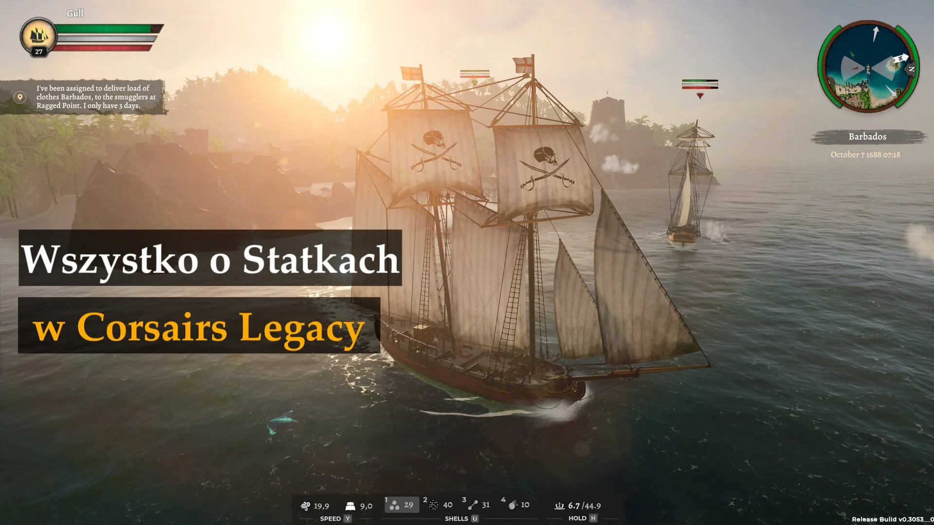 Statki w Corsairs Legacy: postęp, typy, charakterystyka i abordaż