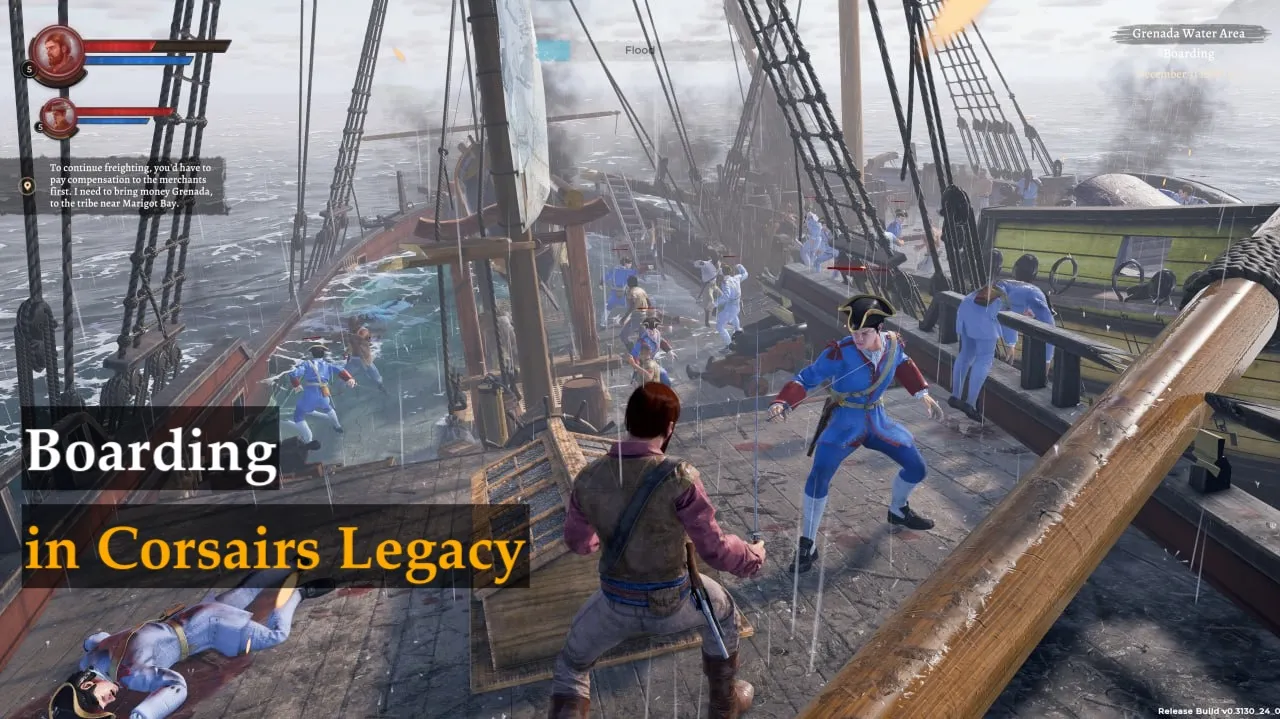 Boarding in Corsairs Legacy