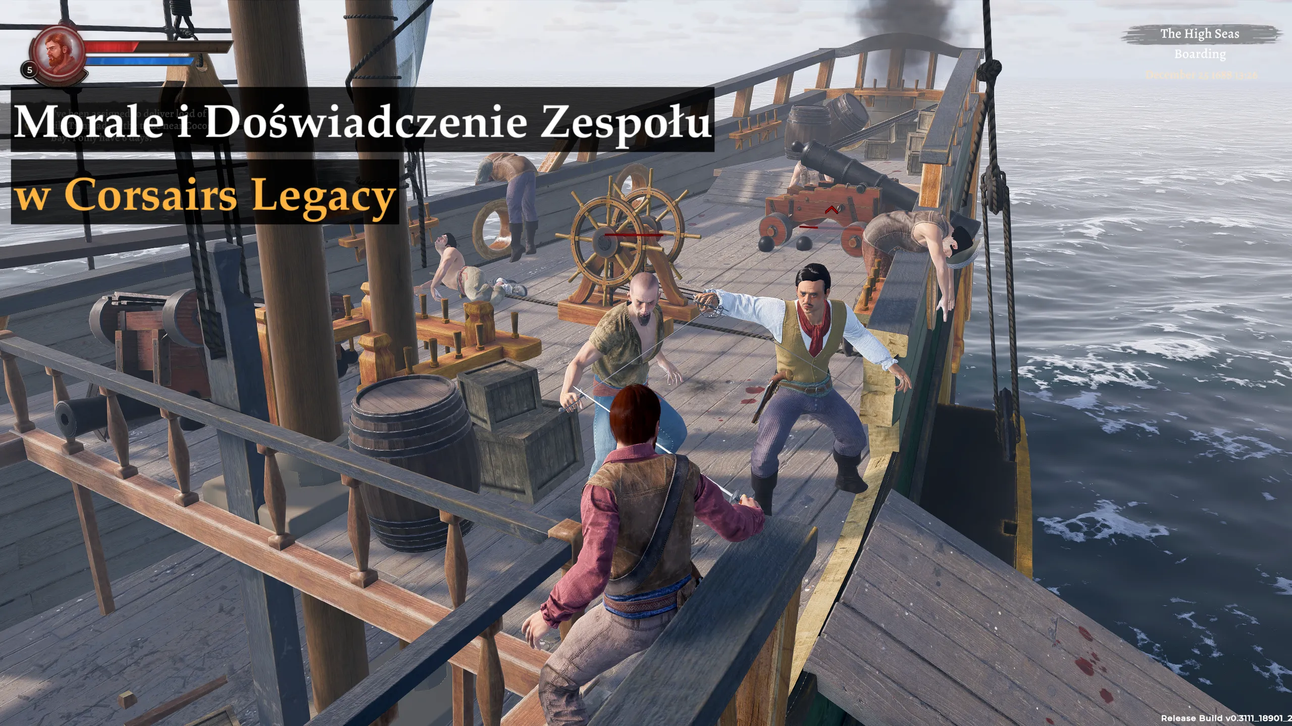 Morale i Doświadczenie Zespołu w Corsairs Legacy