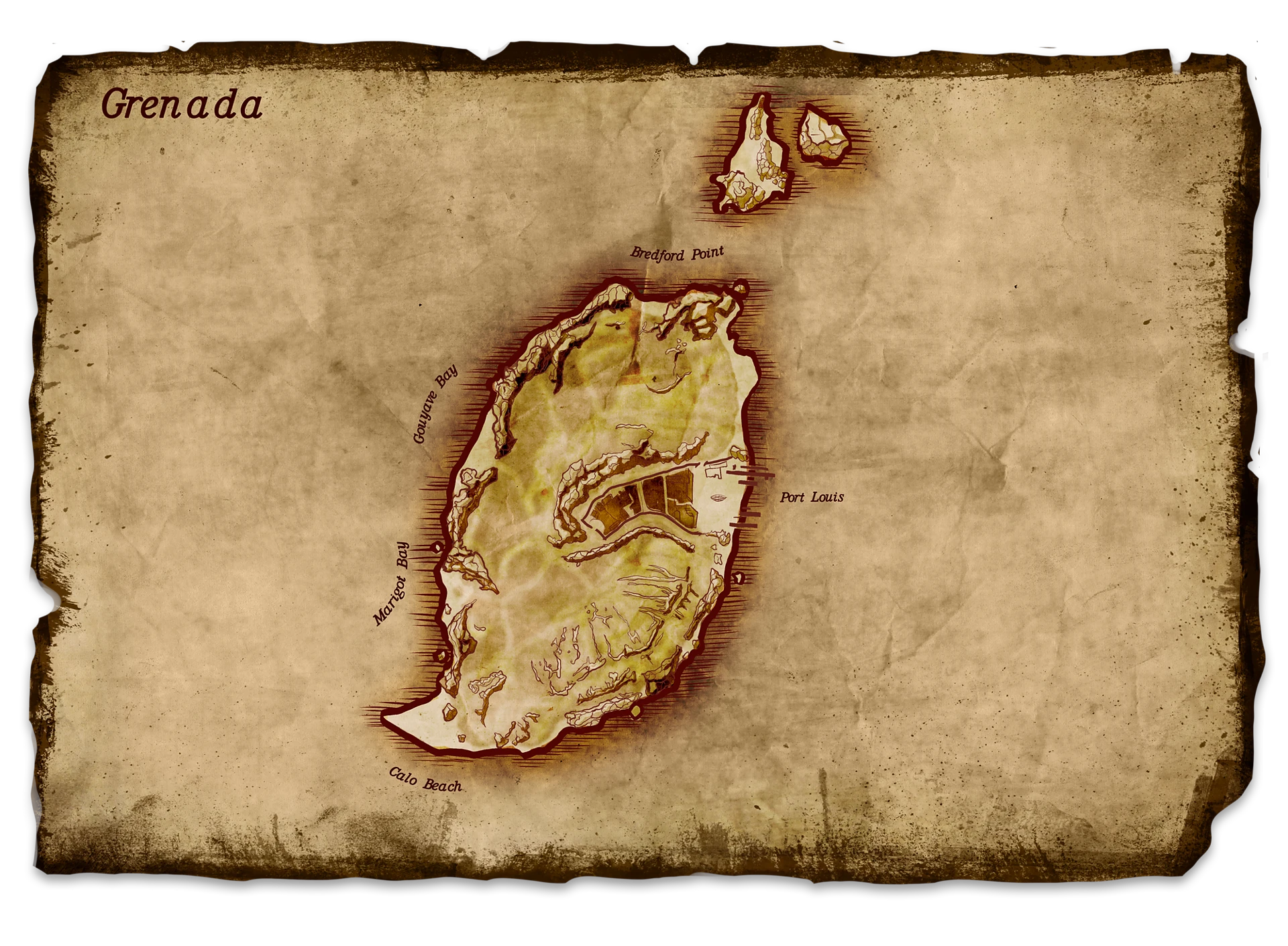 Ordinaire Carte de Grenade dans Corsairs Legacy Ordinaire Carte de Grenade dans Corsairs Legacy