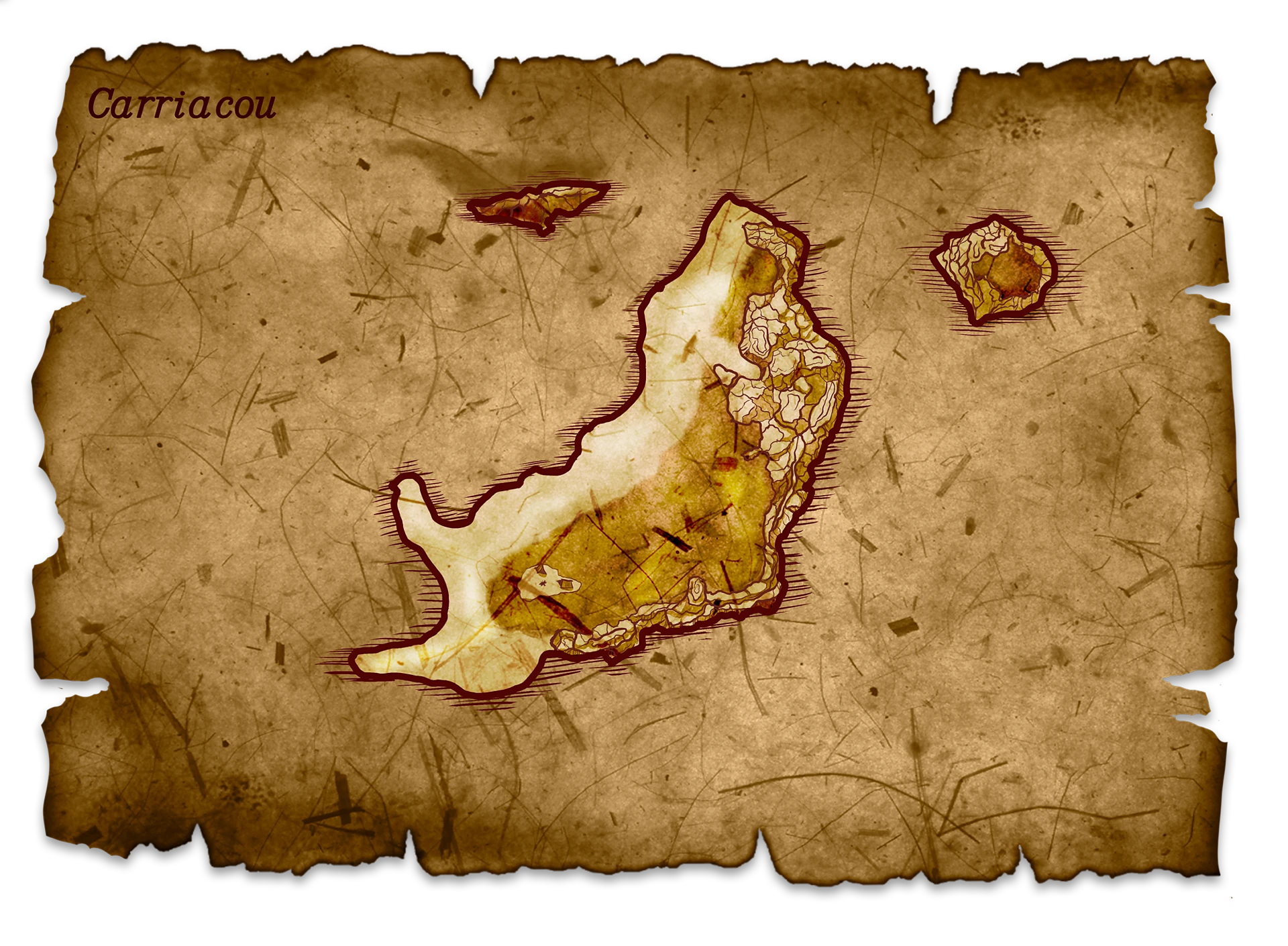 Inexacto Mapa de Carriacou en Corsairs Legacy Inexacto Mapa de Carriacou en Corsairs Legacy