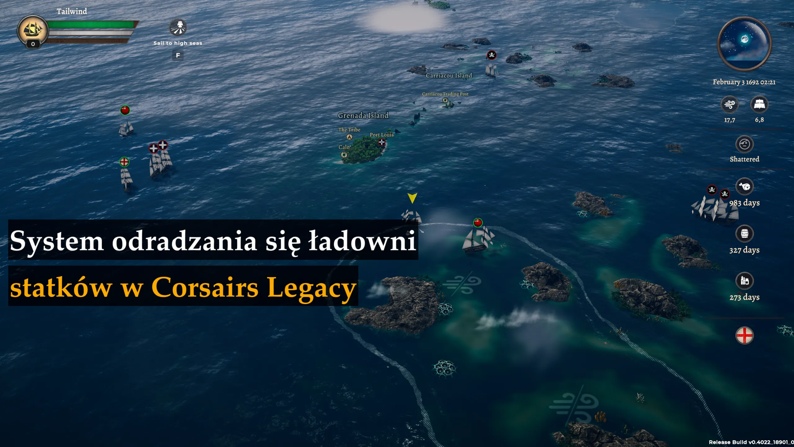 System odradzania się ładowni statków na mapie globalnej Corsairs Legacy System odradzania się ładowni statków na mapie globalnej Corsairs Legacy