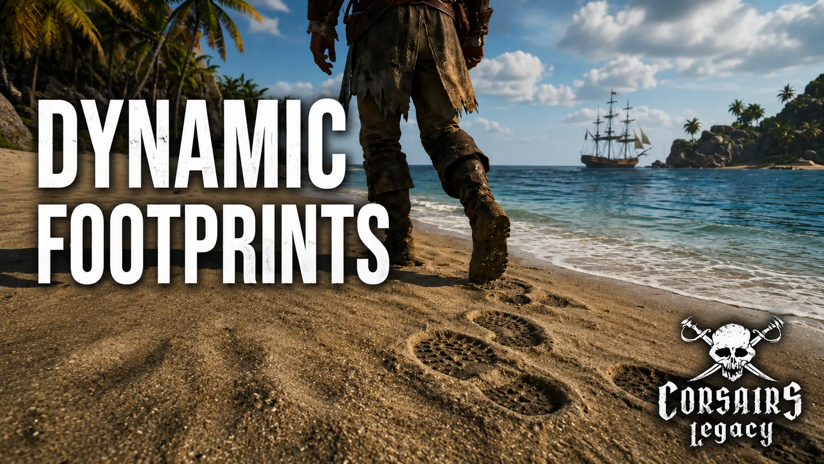How Tech-5 Implemented Dynamic Footprints in Corsairs Legacy Using HDRP VFX Graph