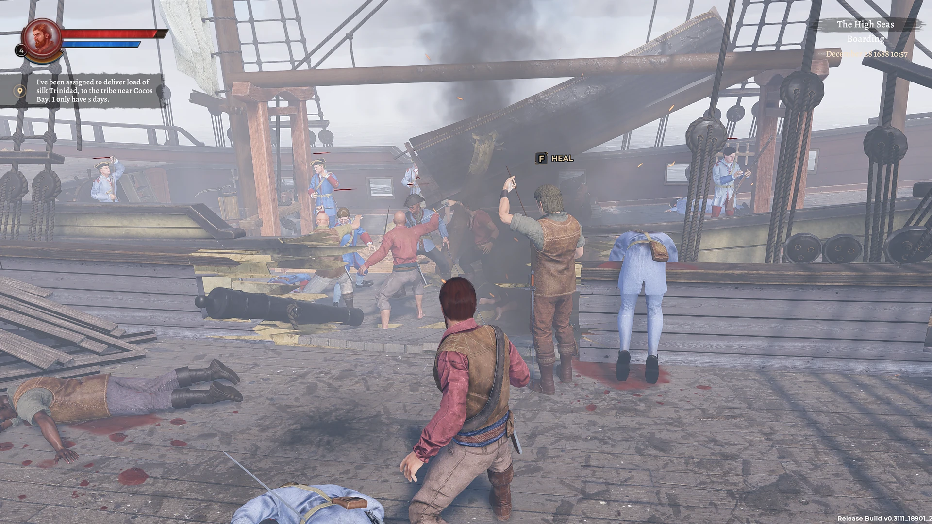 heal your crew during boarding Corsairs Legacy heal your crew during boarding Corsairs Legacy