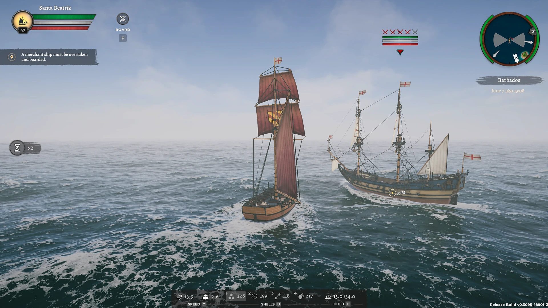 индикатор сложности абордажа Corsairs Legacy