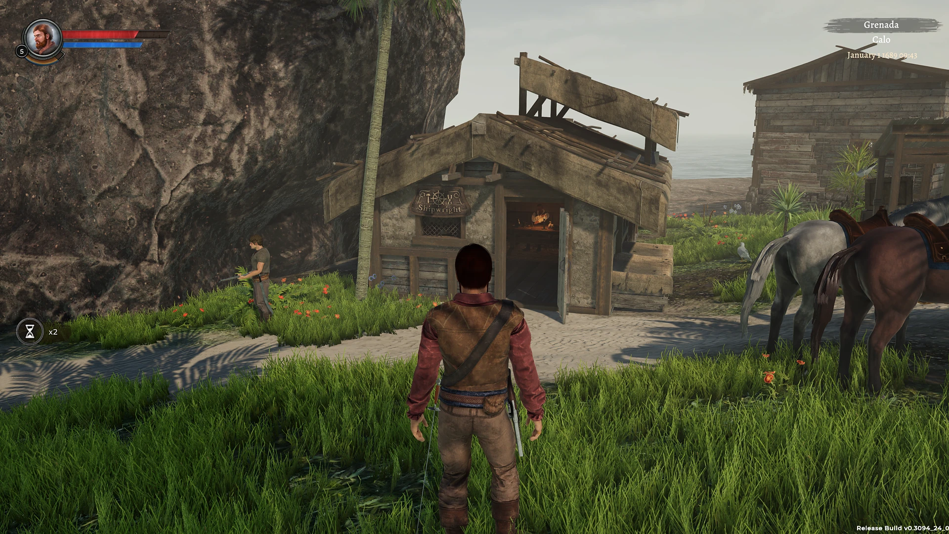 Shipwright building Corsairs Legacy