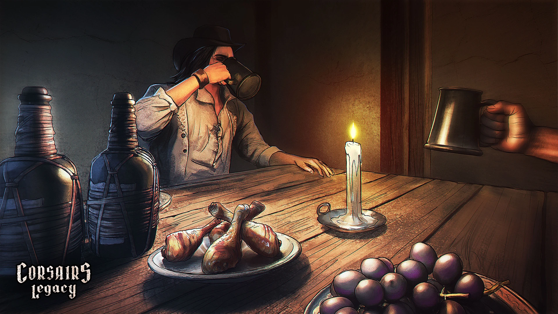 wait-time visual for tavern Corsairs Legacy